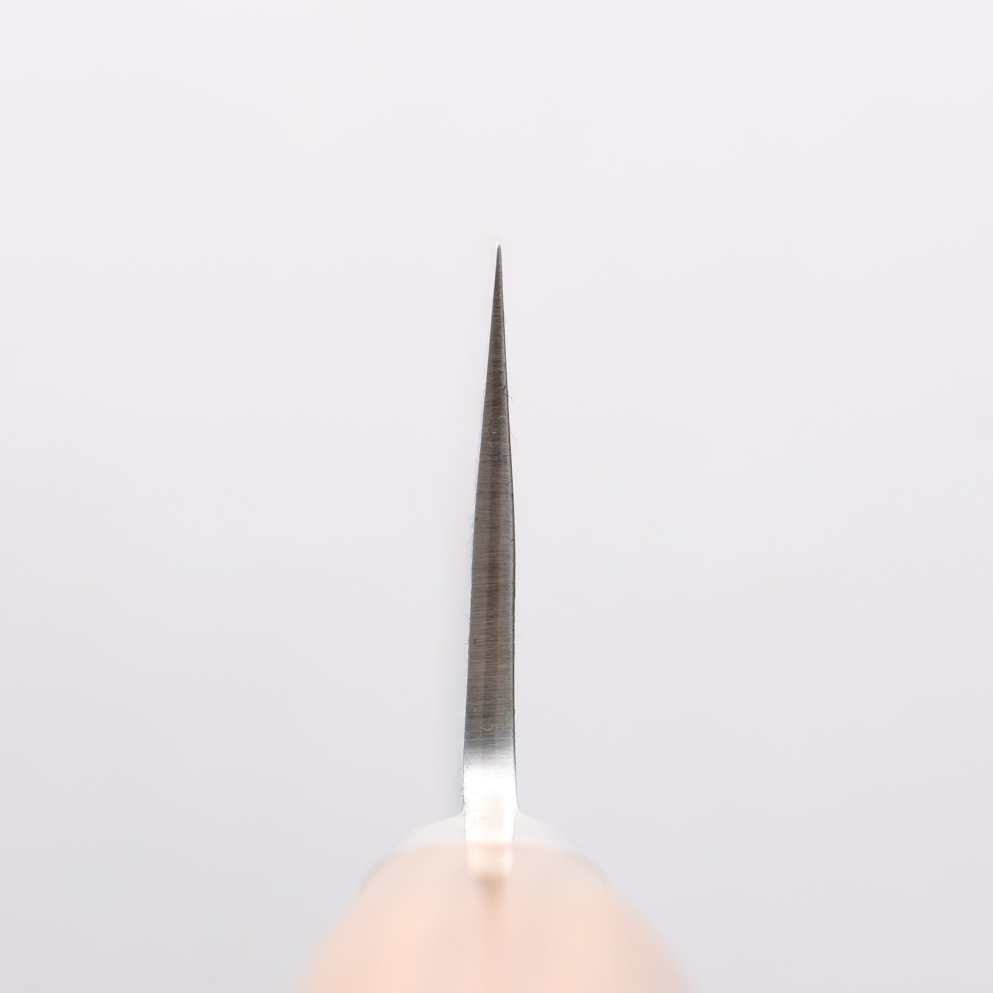 翁流 SLD鋼 梨地 切付牛刀包丁 210mm ウォルナット柄 - 清助刃物