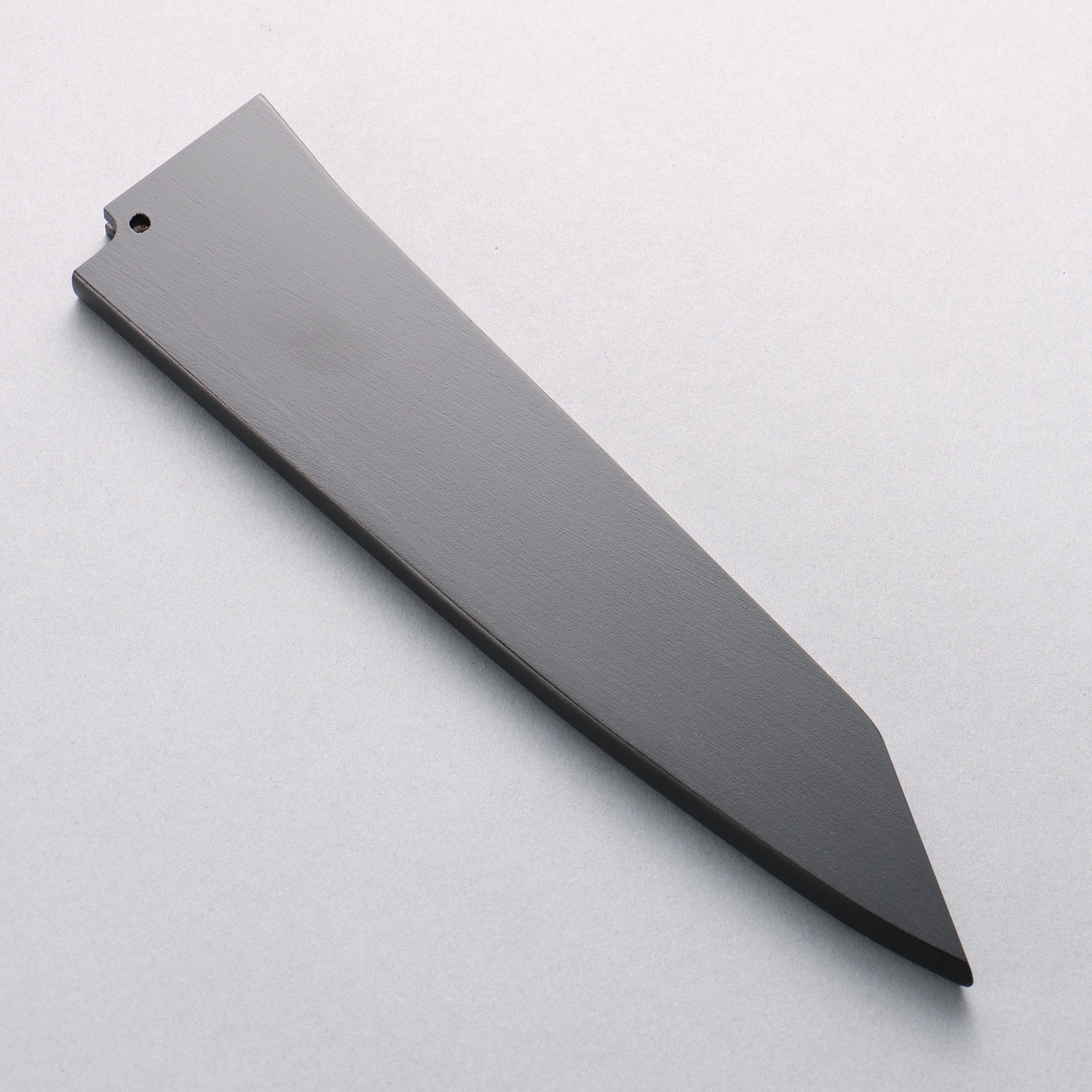 黒崎優包丁用 黒 朴 鞘 210mm 切付牛刀包丁用 プラスチックピン