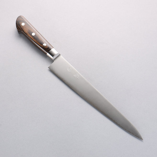 清助 SG2 筋引包丁 240mm 茶合板柄 – 清助刃物 Japan