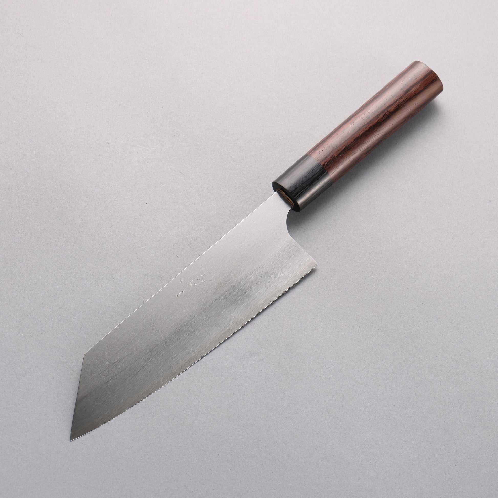 尾形 峻吾 SG2 研出 文化包丁 180mm 紫檀柄 - 清助刃物