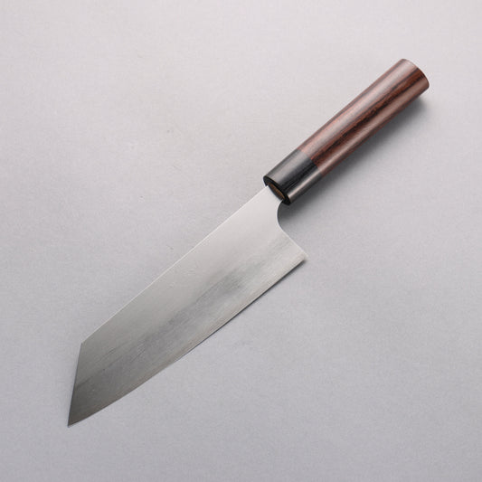 尾形 峻吾 SG2 研出 文化包丁 180mm 紫檀柄 - 清助刃物