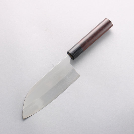 尾形 峻吾 SG2 研出 三徳(丸) 150mm 紫檀柄 - 清助刃物