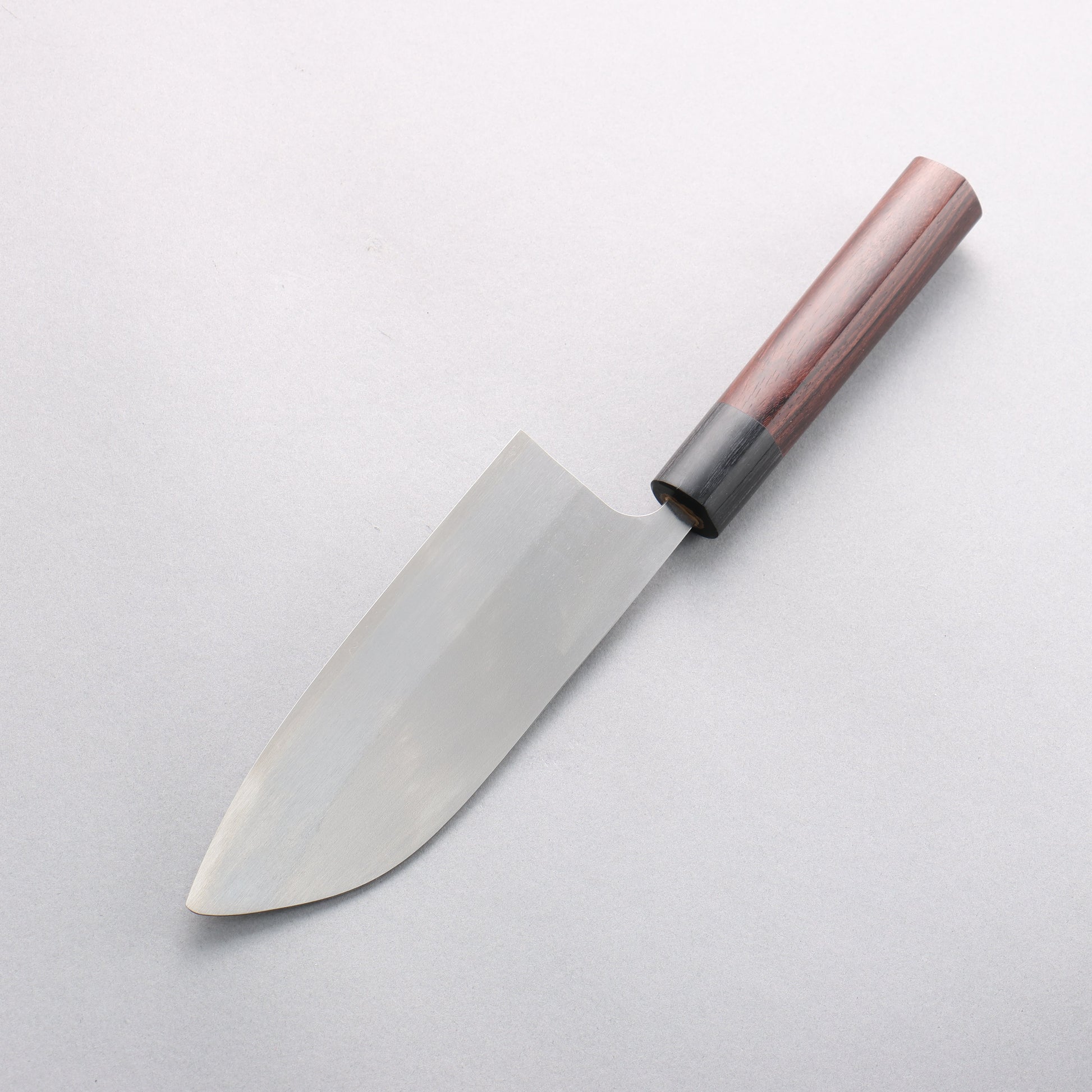 尾形 峻吾 SG2 研出 三徳(丸) 150mm 紫檀柄 - 清助刃物