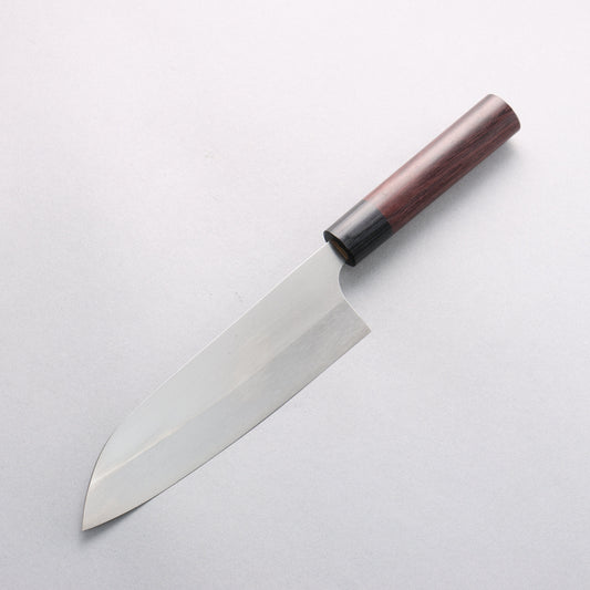 尾形 峻吾 SG2 研出 三徳包丁 180mm 紫檀柄 - 清助刃物