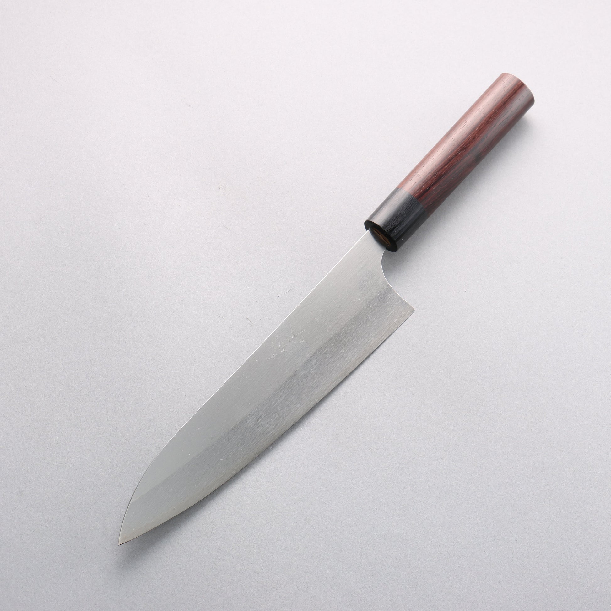 尾形 峻吾 SG2 研出 牛刀包丁 210mm 紫檀柄 - 清助刃物