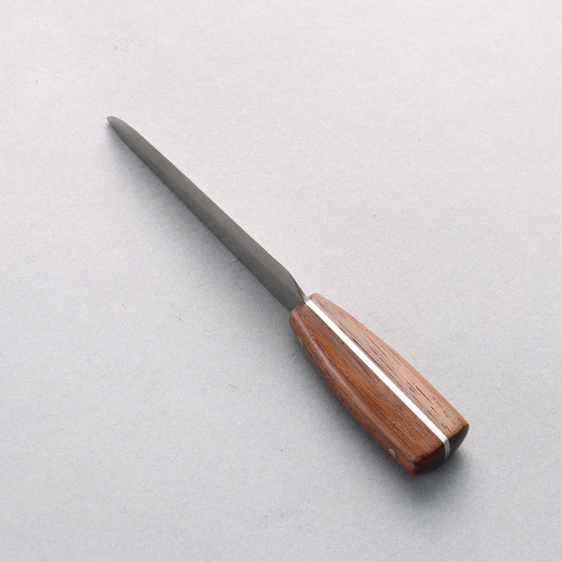 尾形 峻吾 ミニ SG2 ダマスカス ペティーナイフ 80mm 紫檀柄 鞘付き - 清助刃物