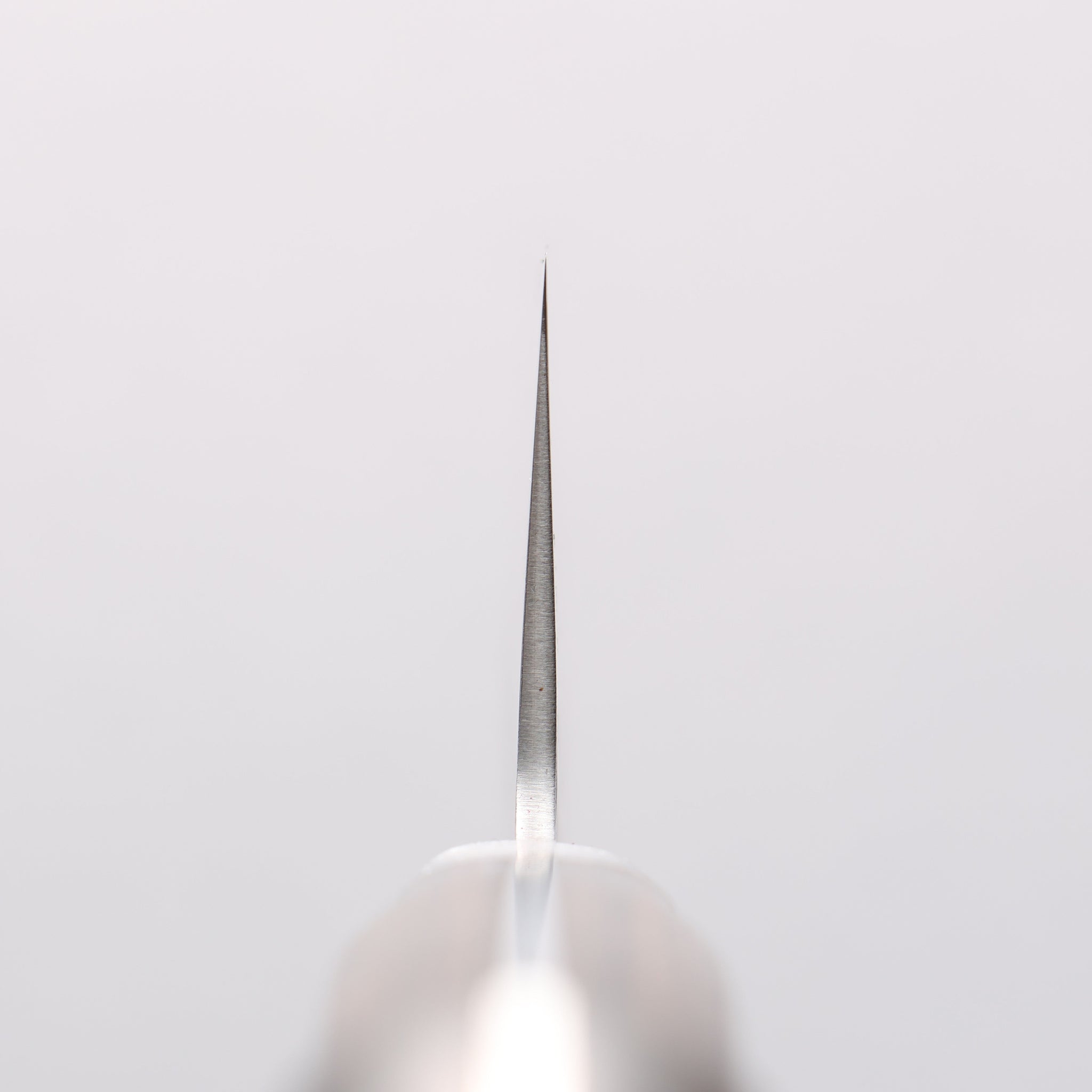 清助 AUS8 鎚目 三徳包丁 180mm 茶合板柄 - 清助刃物