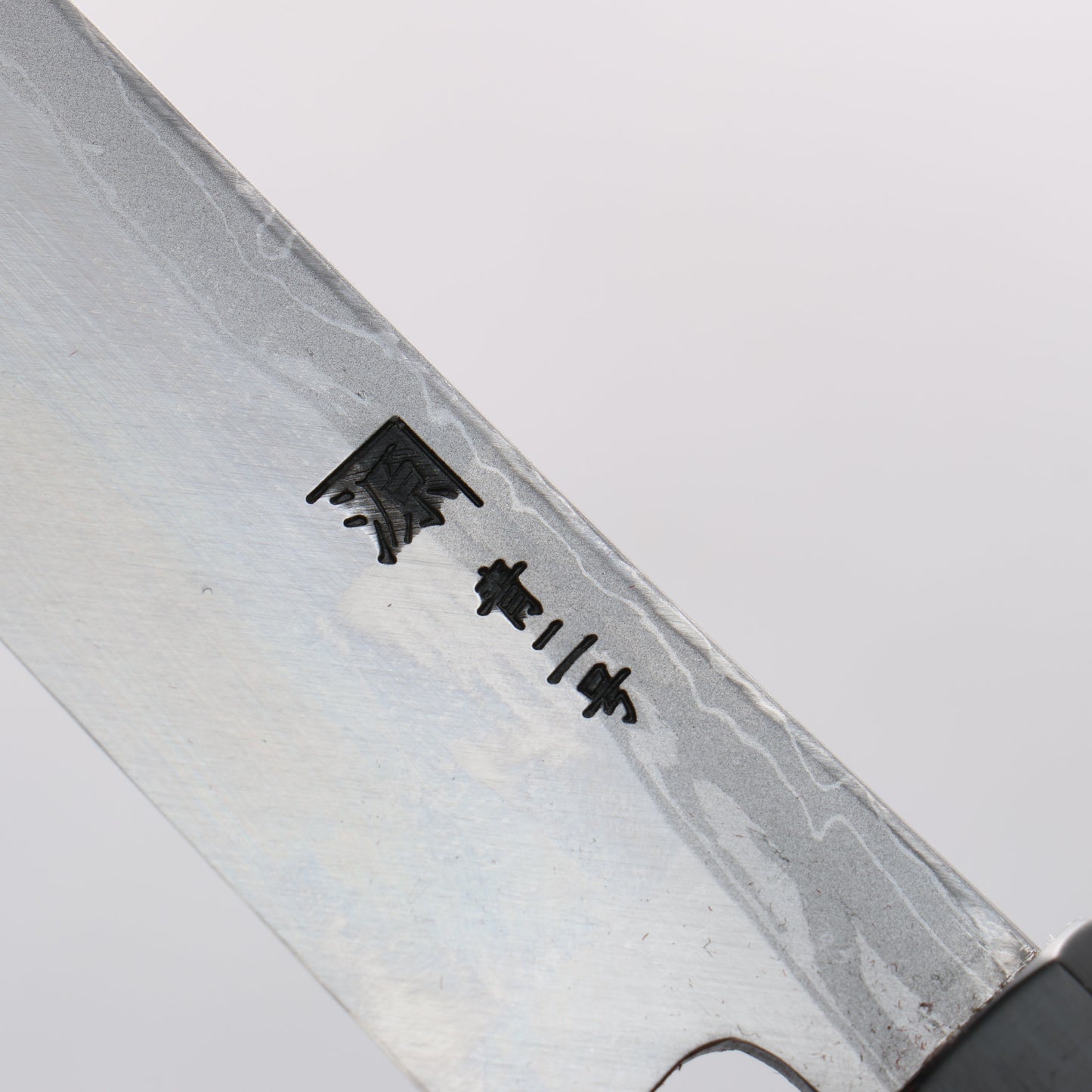 田中 誠貴 青ニ鋼 ダマスカス 先丸蛸引包丁 240mm ウォルナット柄 - 清助刃物
