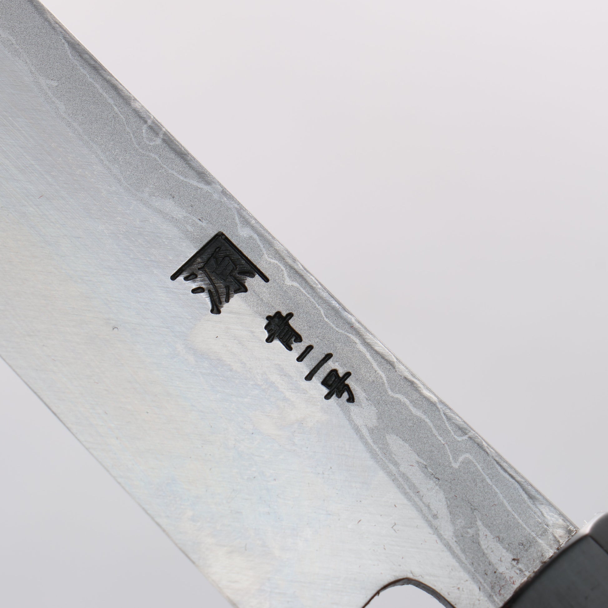 田中 誠貴 青ニ鋼 ダマスカス 先丸蛸引包丁 240mm ウォルナット柄 - 清助刃物
