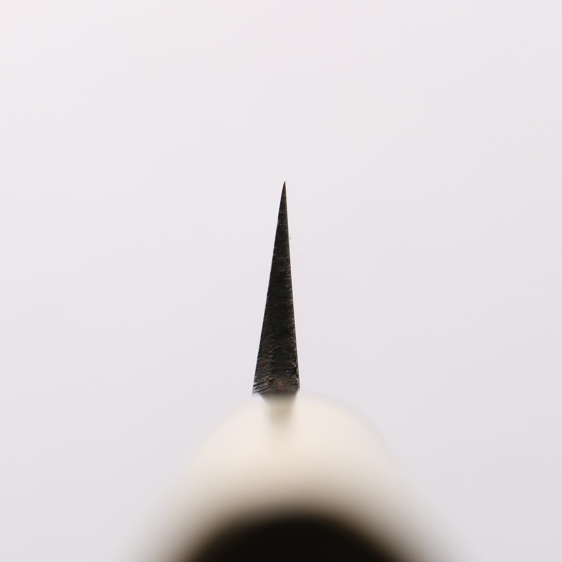 清助 白ニ鋼 霞研 柳刃包丁 朴柄 - 清助刃物