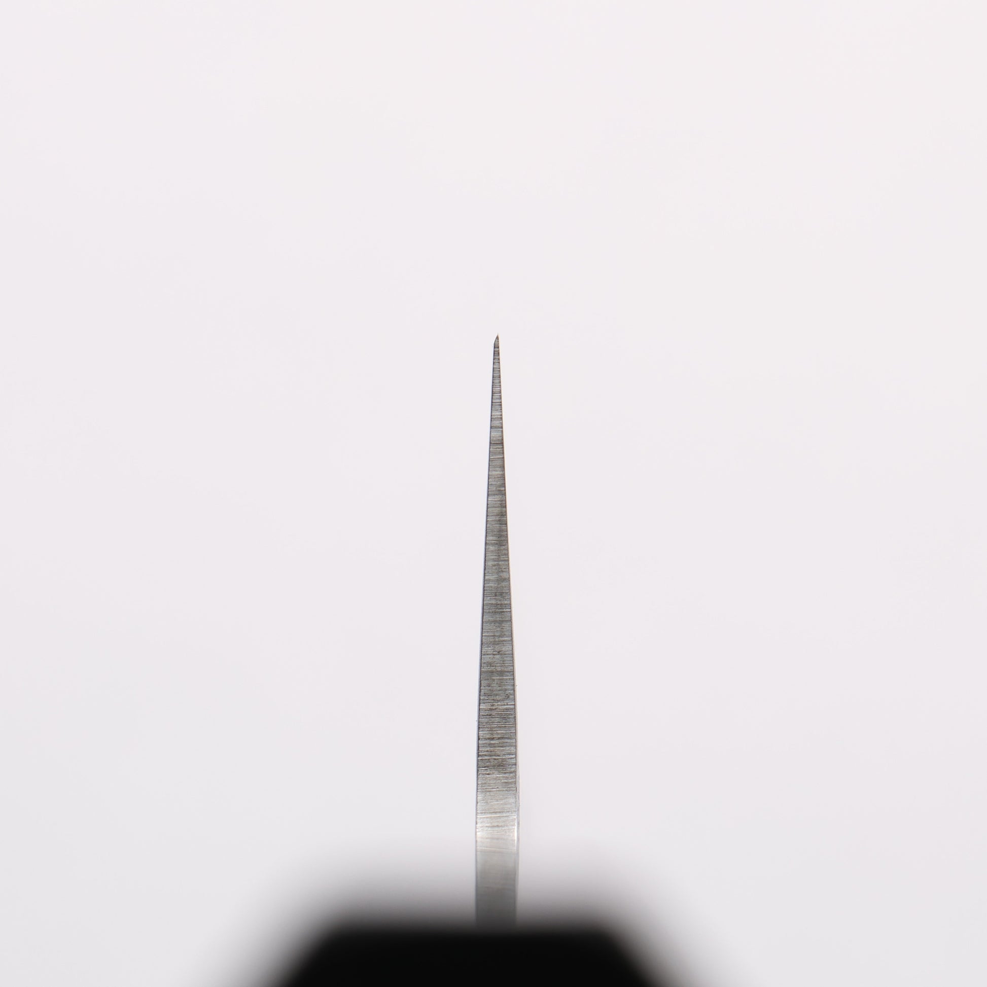 樋口 銀三鋼 梨地 切付三徳包丁 180mm 黒合板柄 - 清助刃物