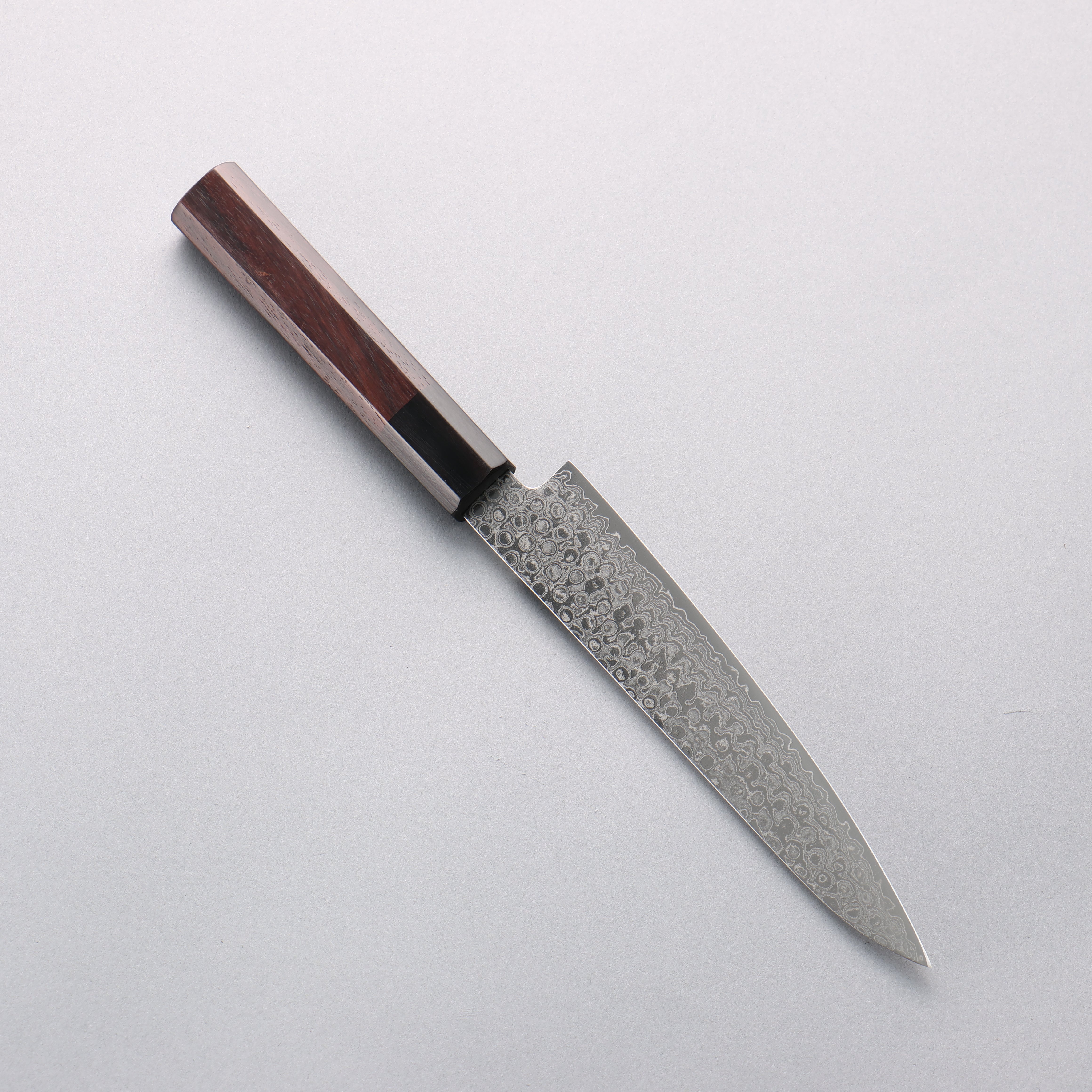 清助 AUS10 ダマスカス ペティーナイフ 150mm 紫檀柄 - 清助刃物
