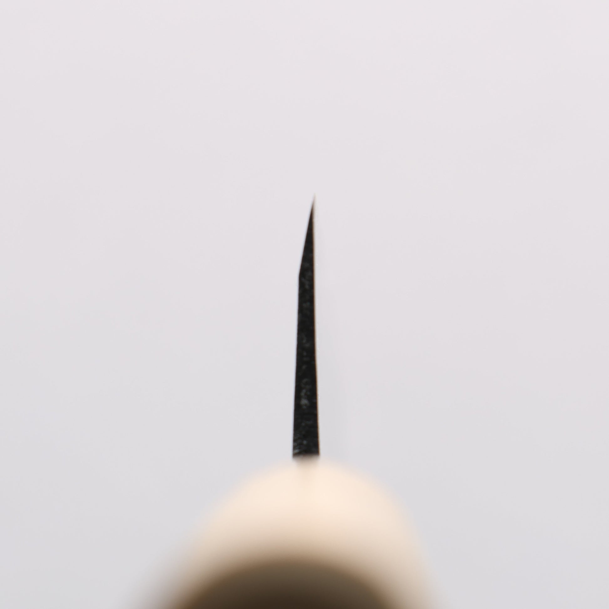 中新田 白ニ鋼 磨き仕上げ 皮ムキ 120mm 朴柄 - 清助刃物
