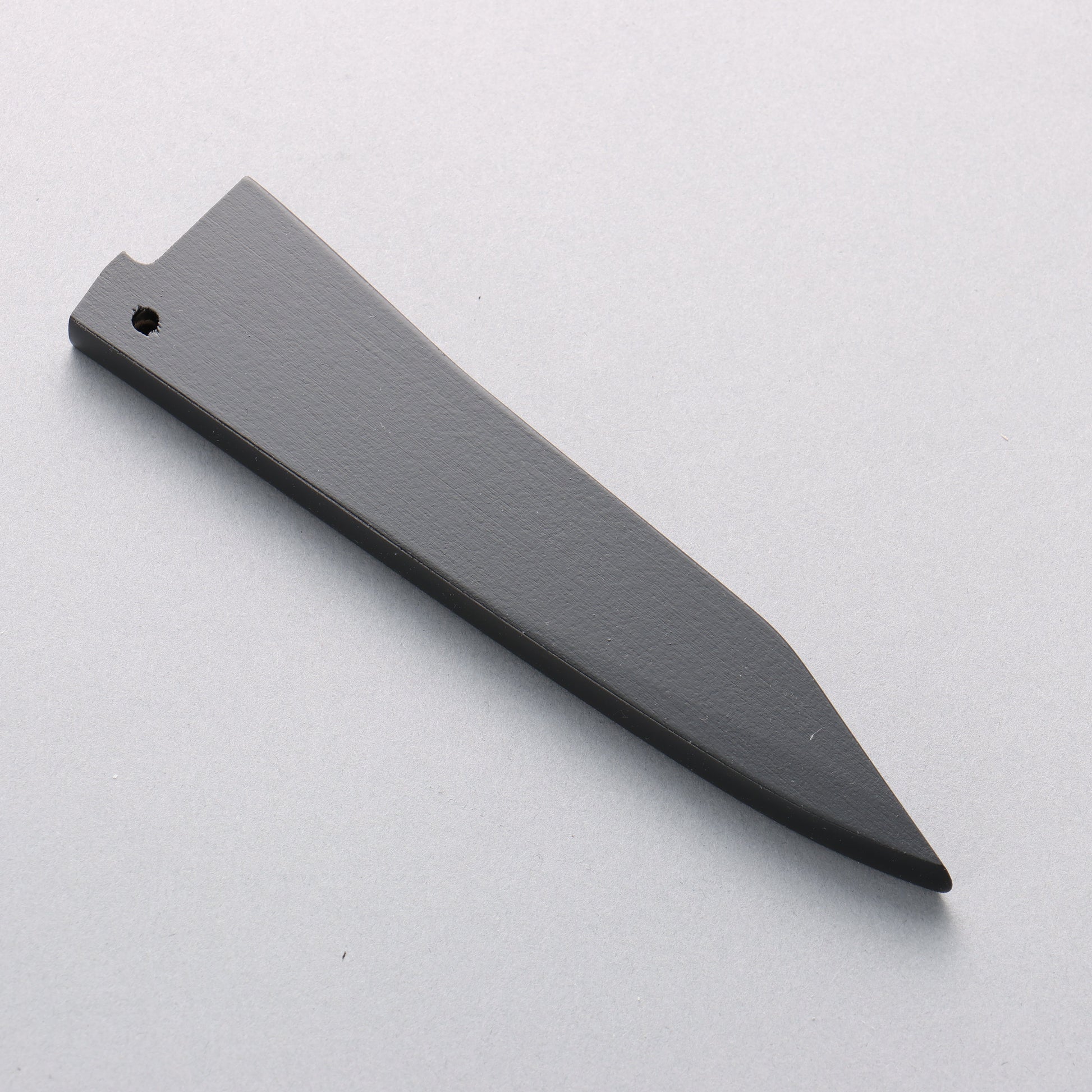 黒崎優包丁用 黒 朴 鞘 130mm 切付ペティナイフ用 プラスチックピン付き - 清助刃物