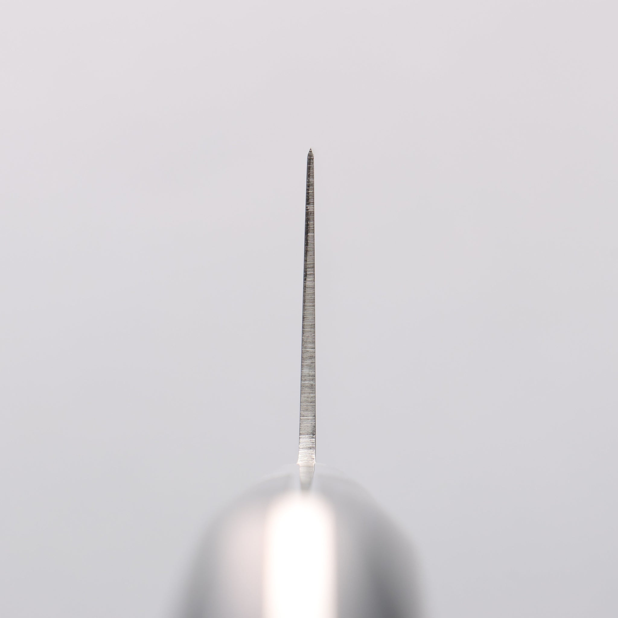 清助 青天 モリブデン鋼（MOL） 三徳包丁 180mm 合板 (紺色)柄 鞘付き - 清助刃物