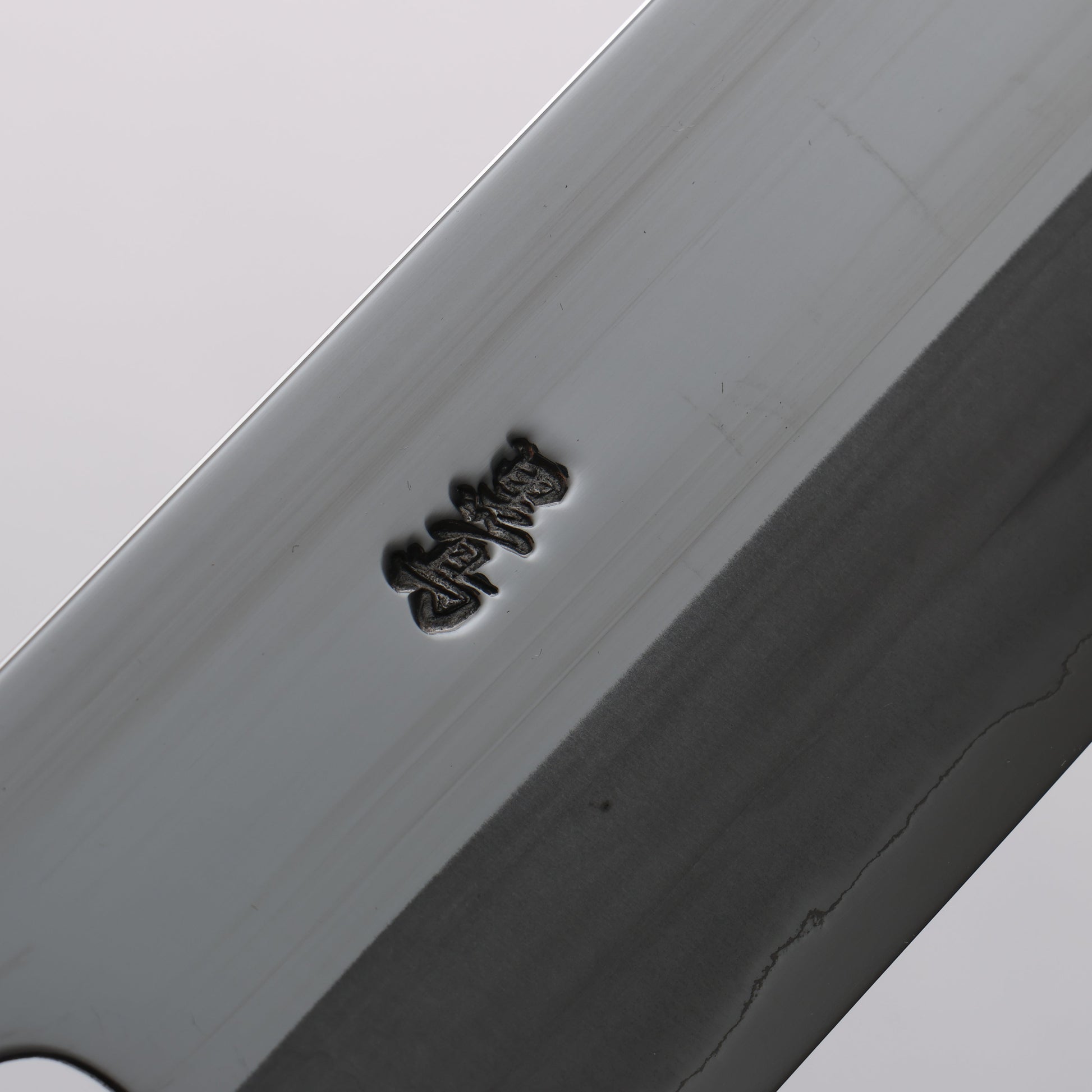 黒鳥 銀三鋼 磨き仕上げ 菜切包丁 170mm ウォルナット柄 - 清助刃物
