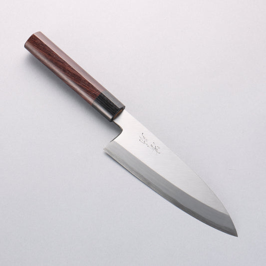 清助 青紙 霞研 舟行包丁 180mm 紫檀柄 - 清助刃物
