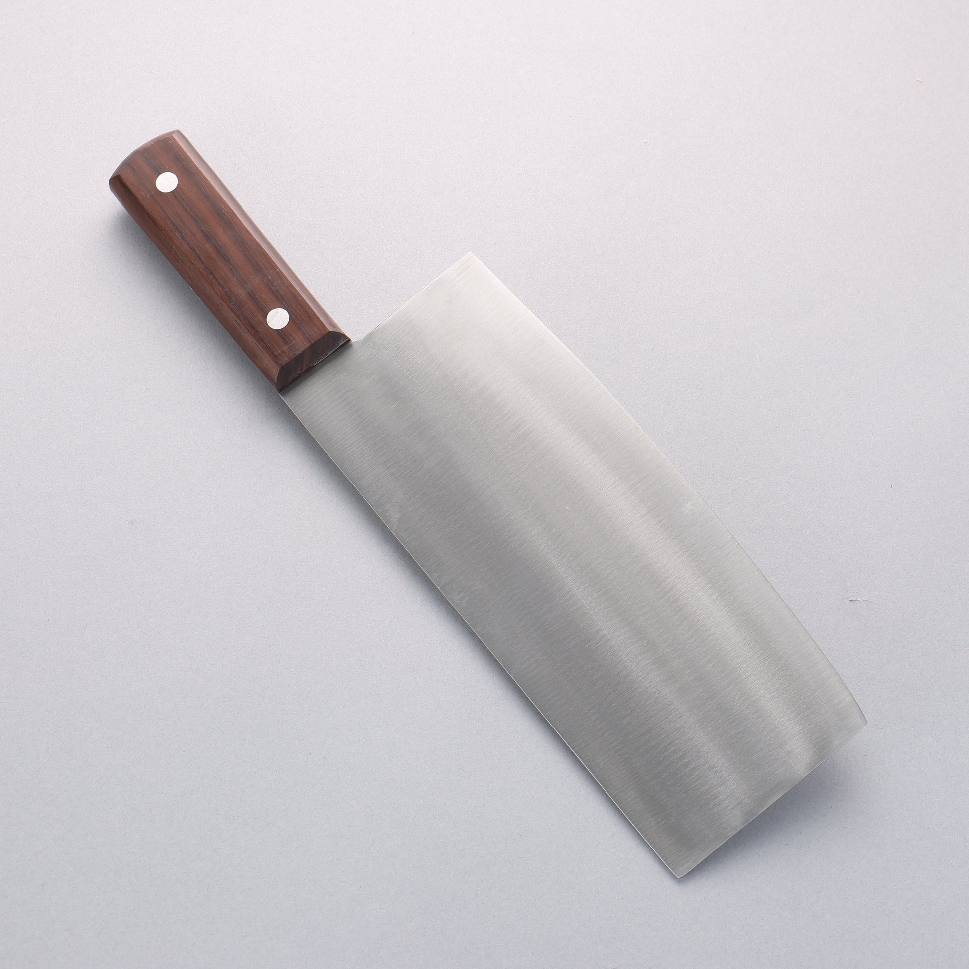清助 全鋼 中華包丁 220mm 紫檀柄 - 清助刃物