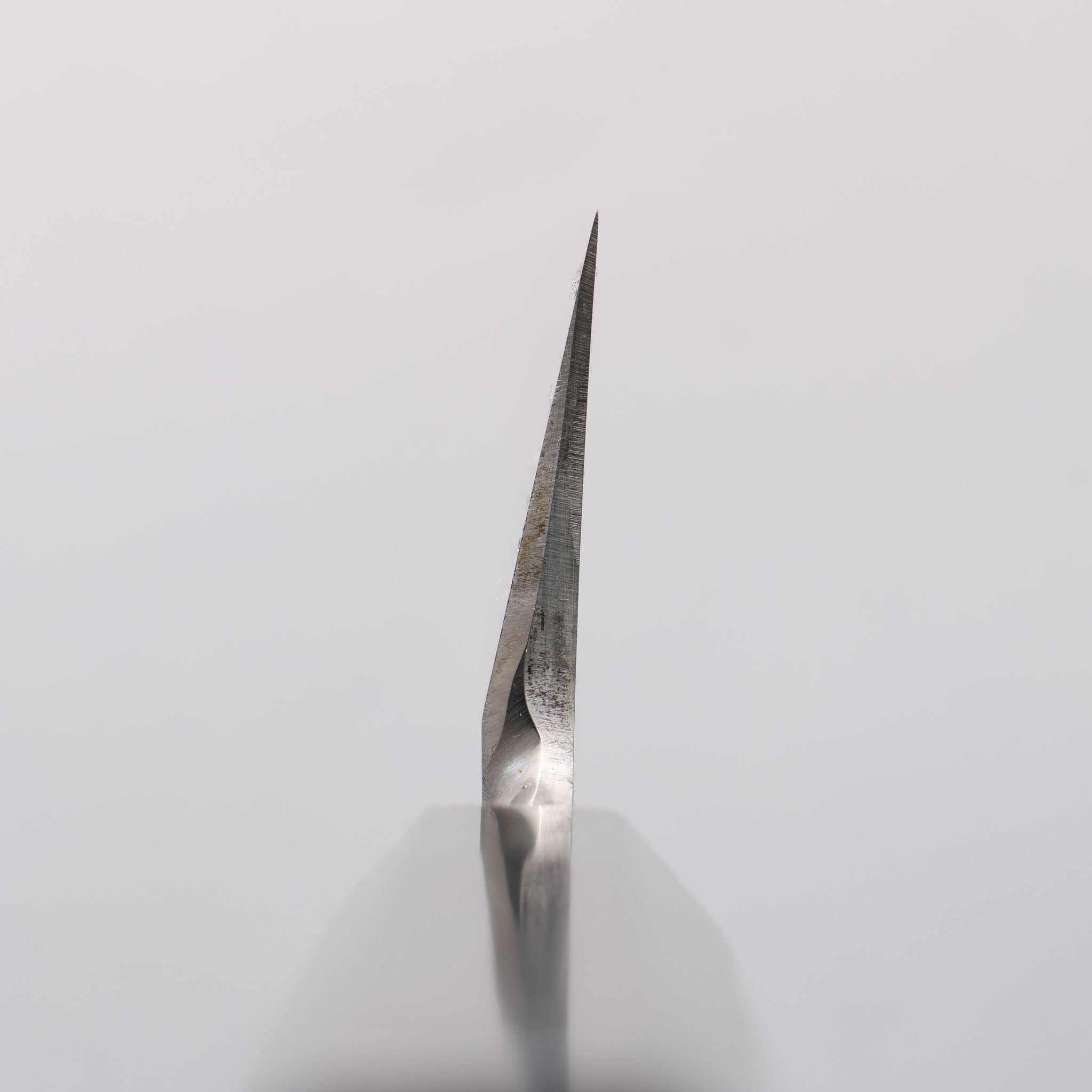 堺 孝行 青ニ鋼 鎌形薄刃包丁 黒檀柄 - 清助刃物