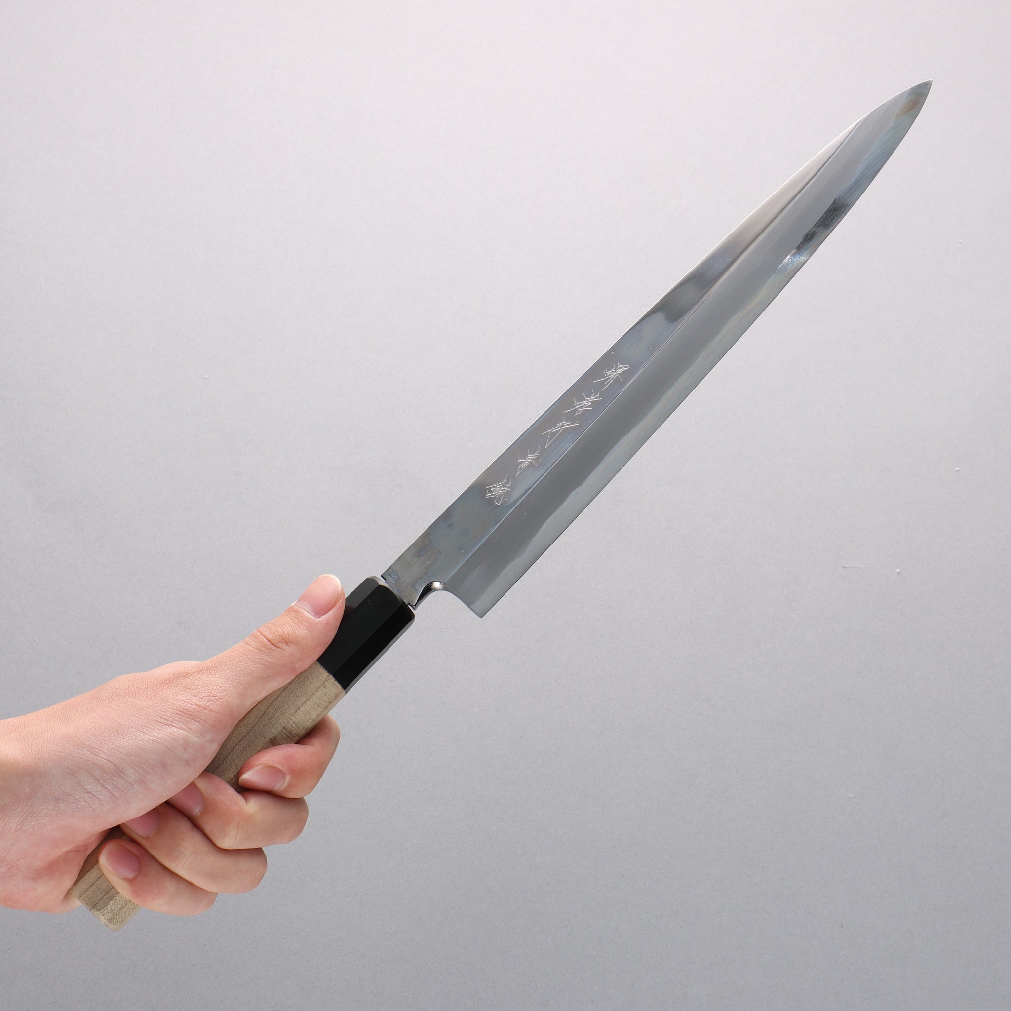 堺 孝行 青ニ鋼 鏡面仕上げ 柳刃包丁 - 清助刃物