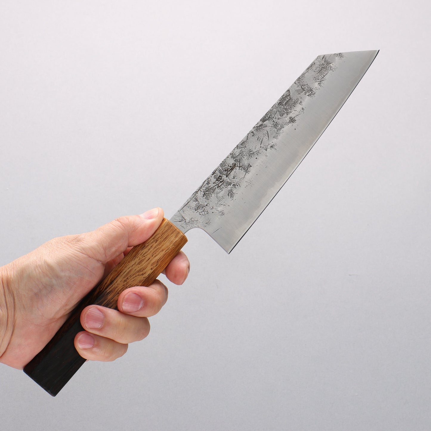 清助 SLD鋼 和紙地 文化包丁 170mm 樫焼柄 - 清助刃物