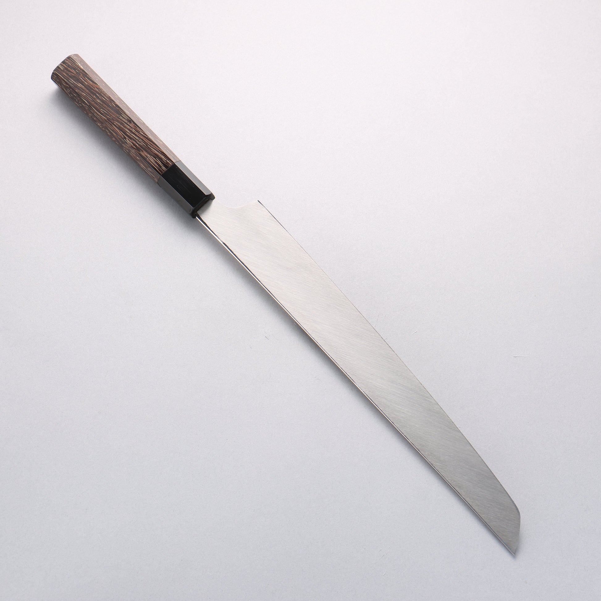 堺 孝行 本焼 V金10号 龍の彫刻入り 先丸柳刃包丁 300mm ウエンジ柄 鞘付き - 清助刃物