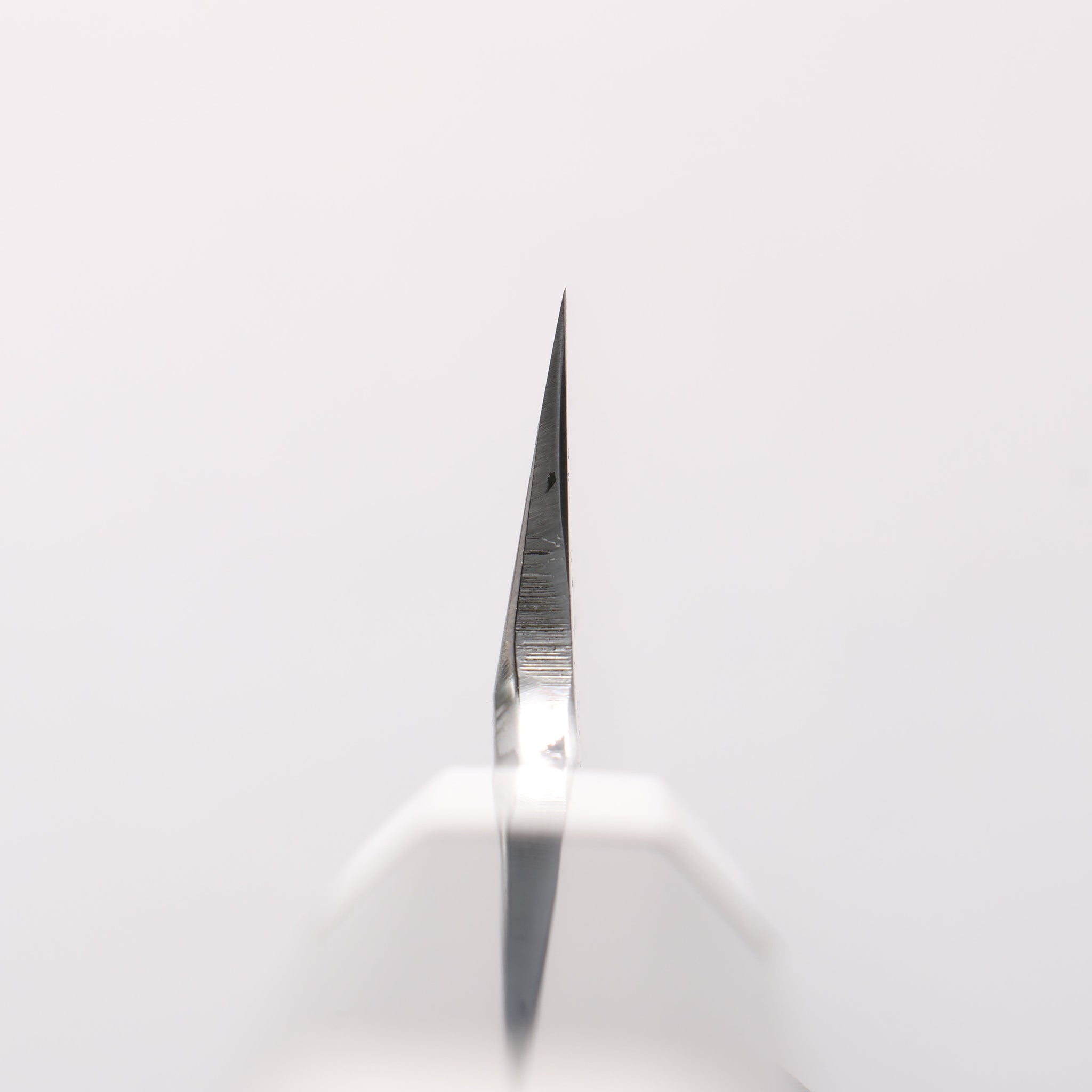 堺 孝行 影打 水本焼 白ニ鋼 鏡面仕上げ 先丸柳刃包丁 300mm 黒檀(両側水牛リング付き）柄 鞘付き - 清助刃物