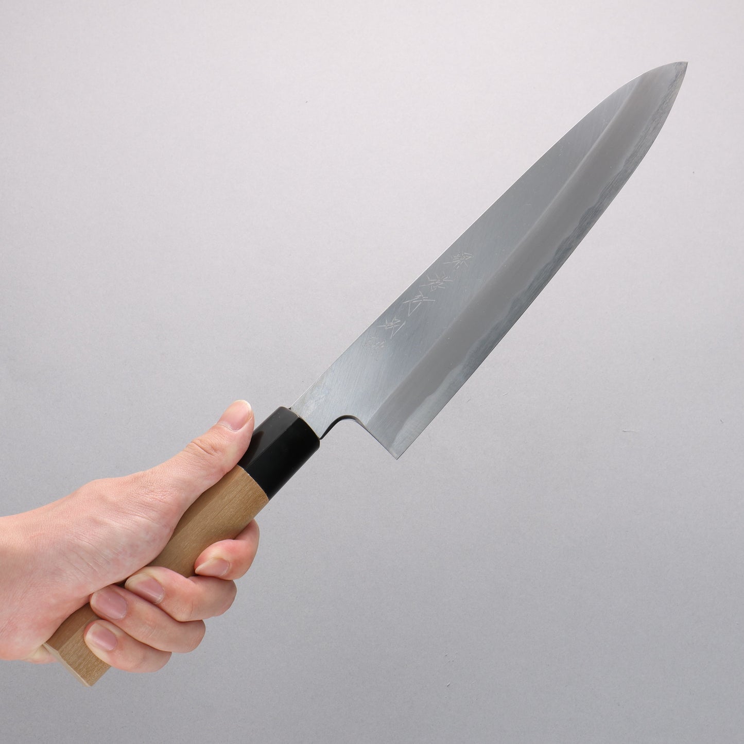 堺 孝行 特上 白ニ鋼 牛刀包丁 270mm 朴柄 - 清助刃物