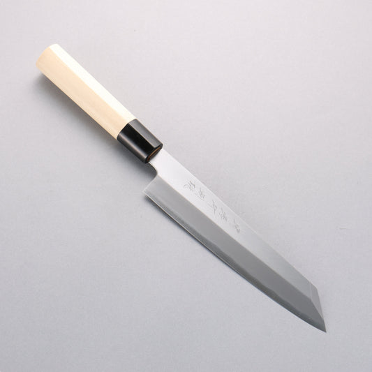 堺 孝行 特上 白ニ鋼 切付牛刀包丁 210mm 朴柄 - 清助刃物