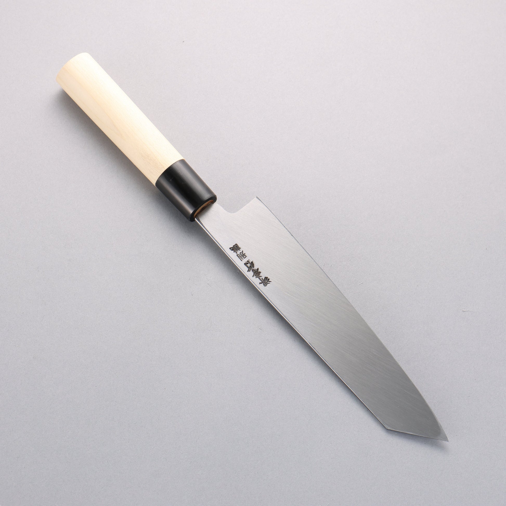 堺 孝行 特上 白ニ鋼 切付牛刀包丁 210mm 朴柄 - 清助刃物
