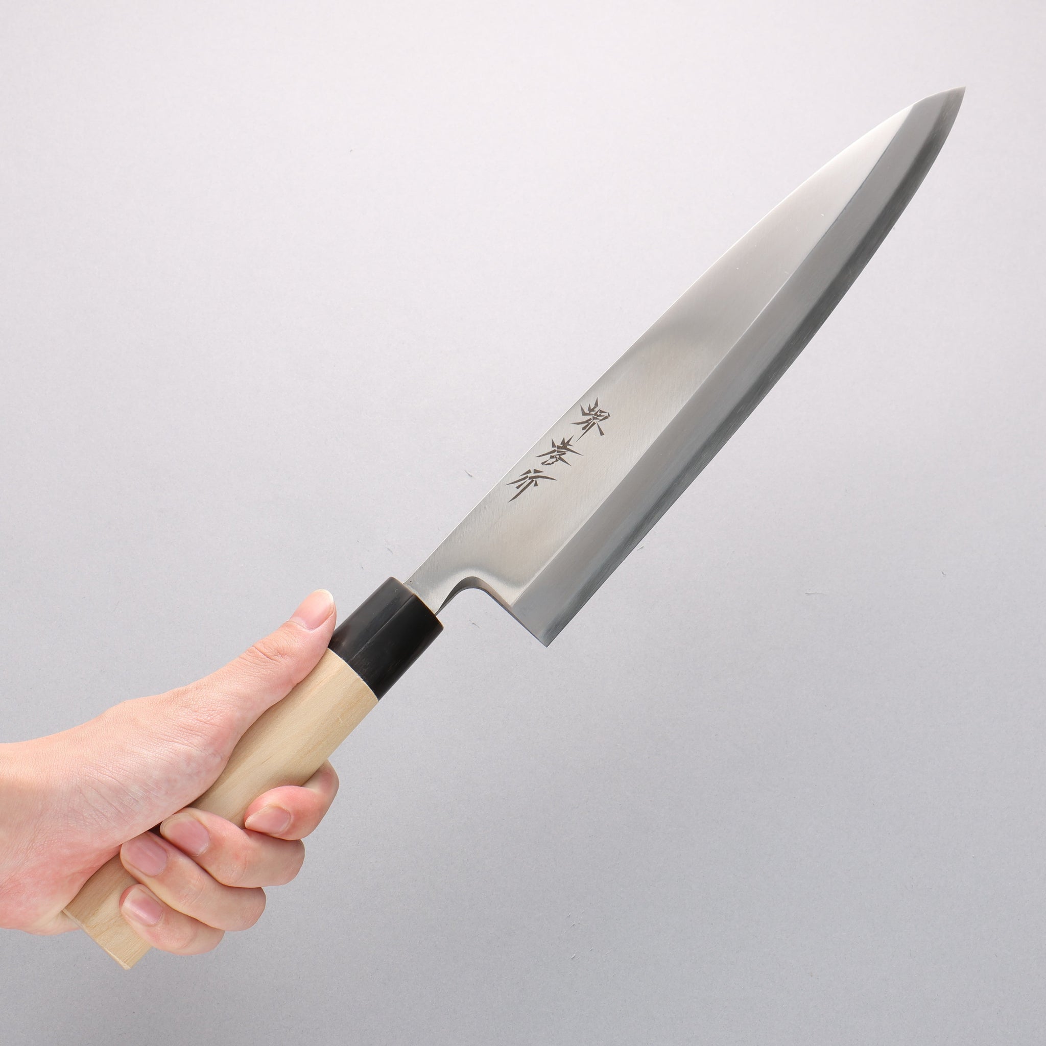 堺 孝行 INOX モリブデン鋼 身卸出刃 朴柄 - 清助刃物