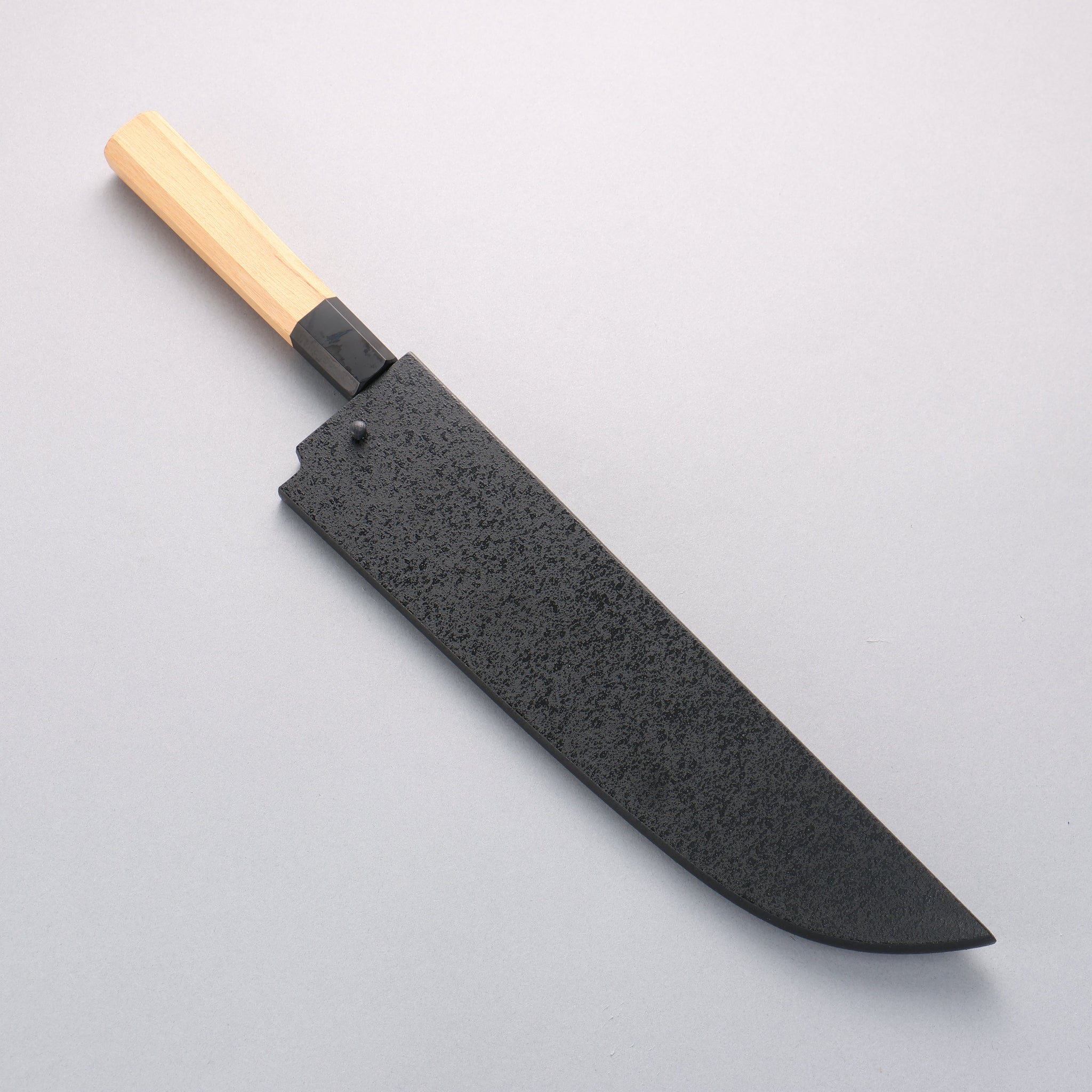 堺 孝行 焔 弧月 青ニ鋼 牛刀包丁 240mm イチイ柄 - 清助刃物