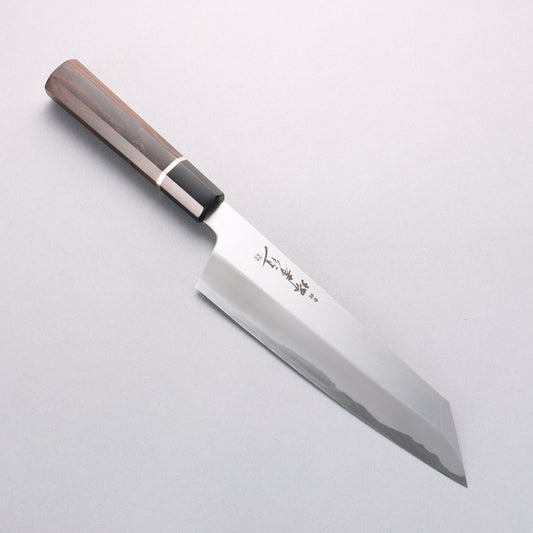 堺 孝行 焔 青ニ鋼 剣型牛刀包丁 225mm 黒檀柄 - 清助刃物