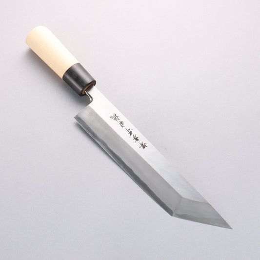 堺 孝行 白ニ鋼 うなぎ切 240mm 朴柄 - 清助刃物
