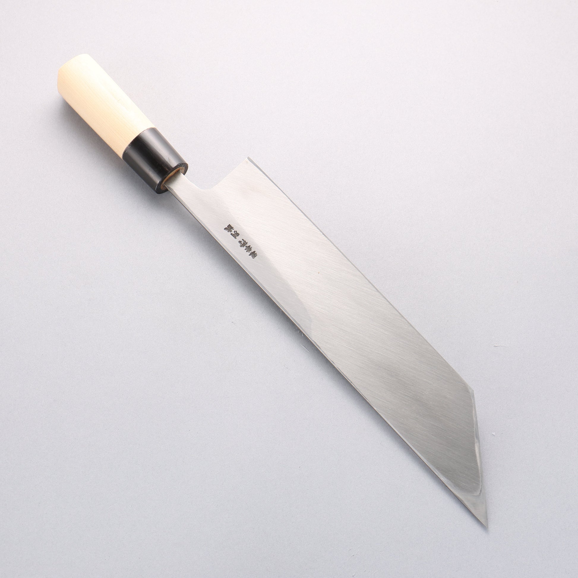 堺 孝行 白ニ鋼 うなぎ切 270mm 朴柄 - 清助刃物