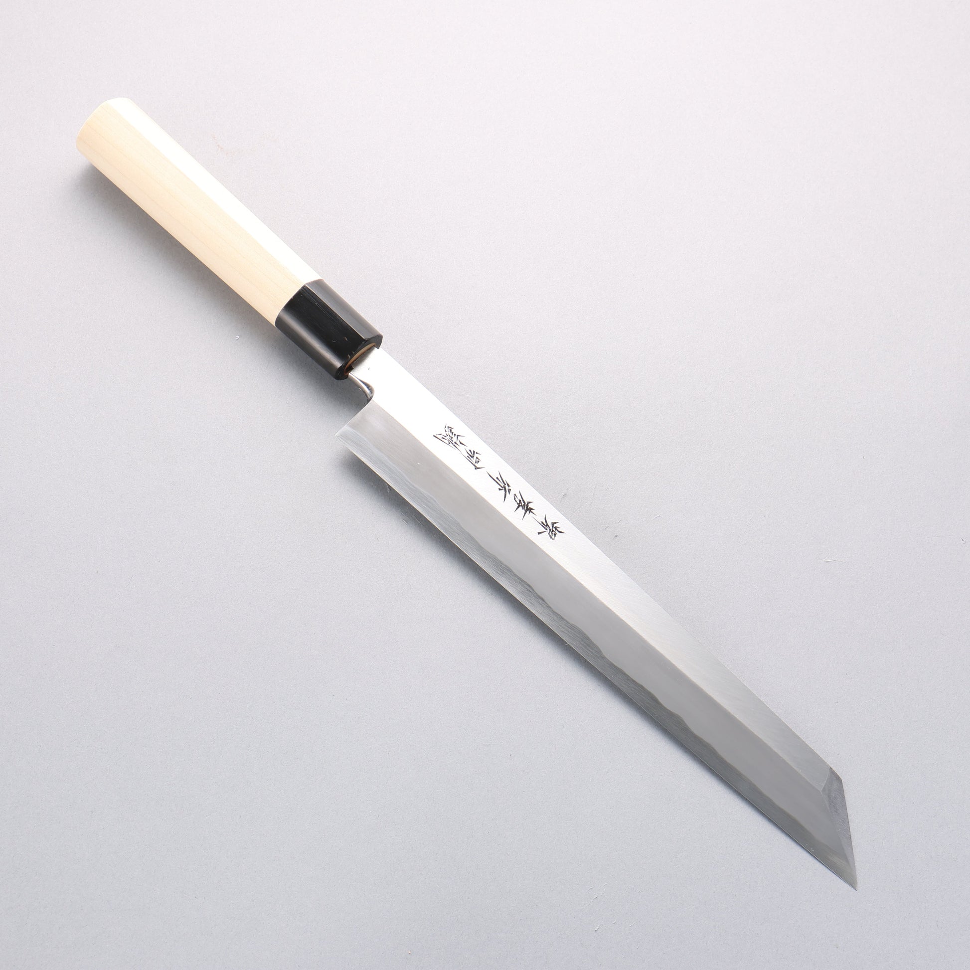 堺 孝行 特上 白ニ鋼 切付包丁 270mm 朴柄 - 清助刃物