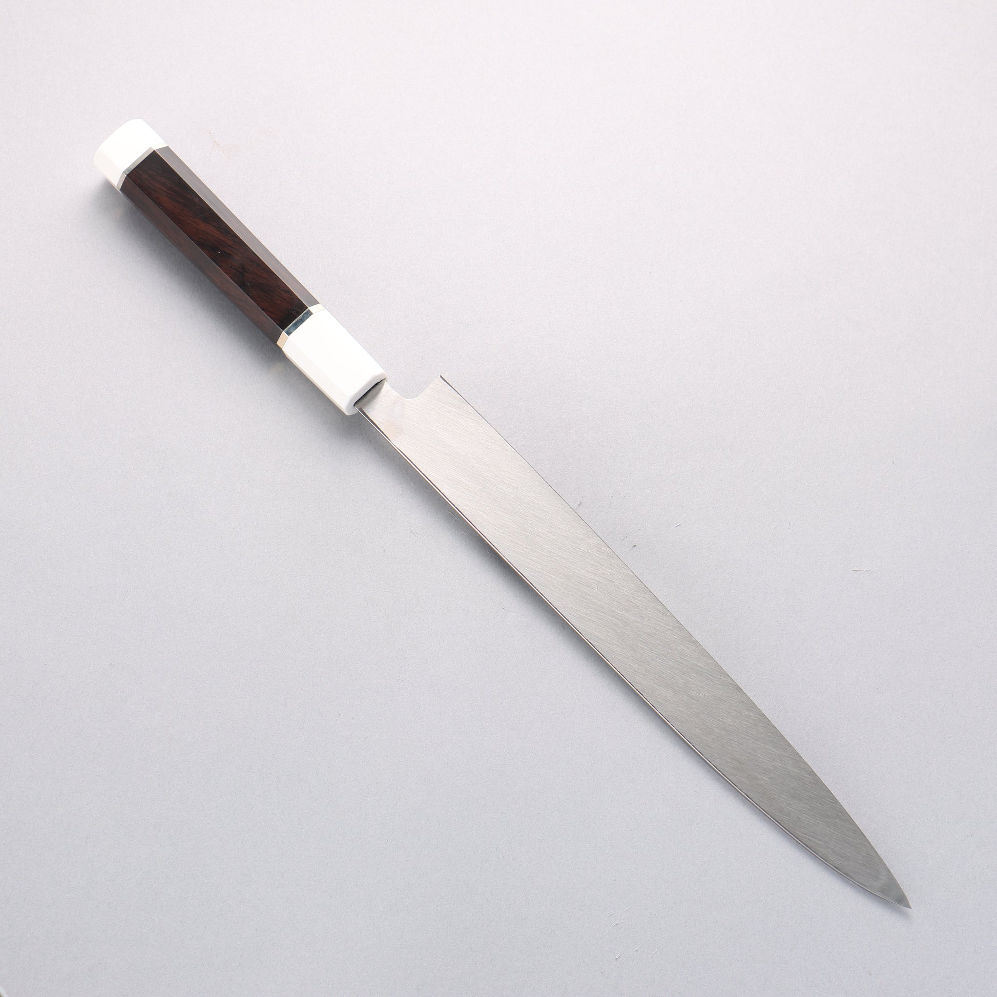 堺 孝行 銀龍 本焼 スウェーデン鋼 鏡面仕上げ 柳刃包丁 270mm 黒檀柄 鞘付き - 清助刃物