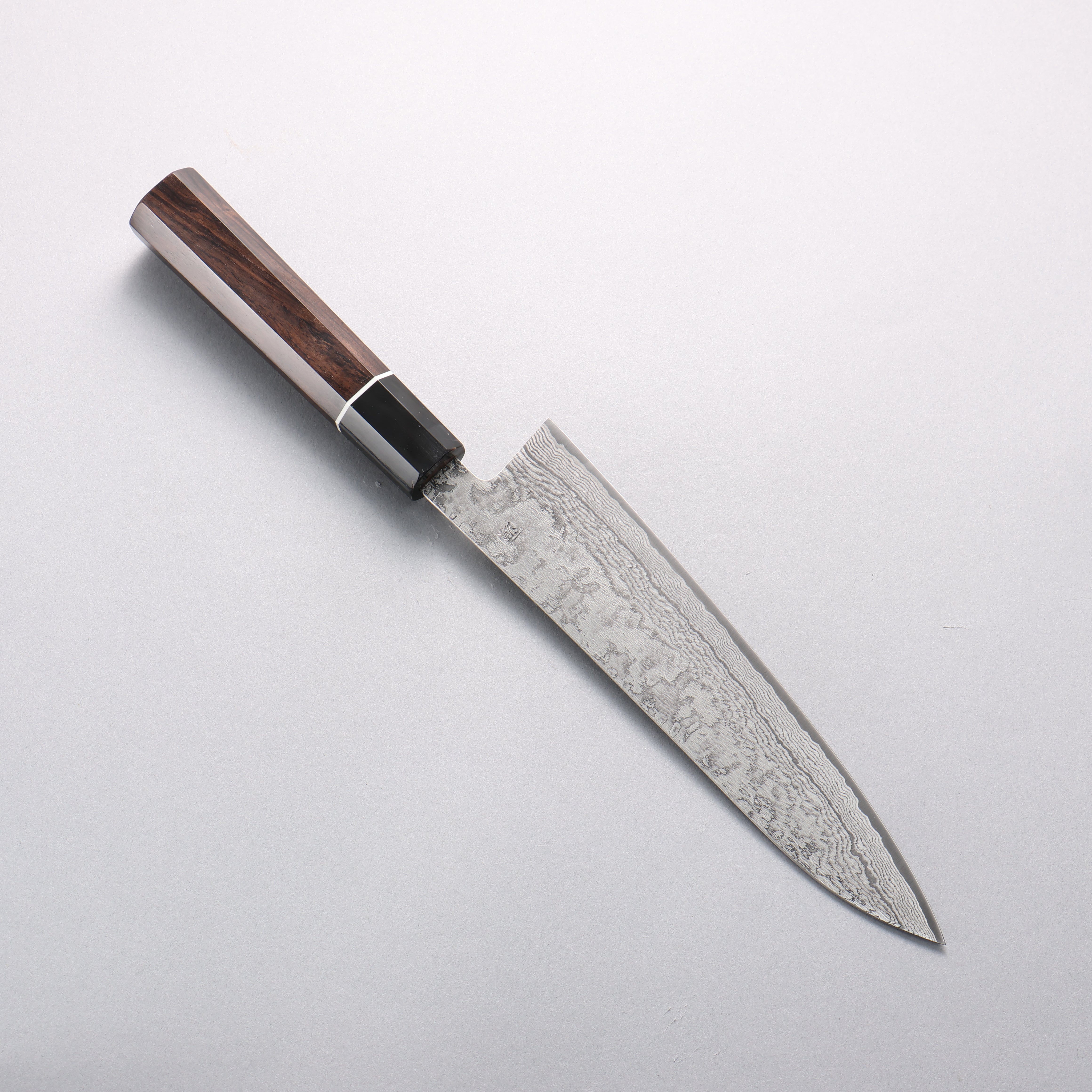 田中 誠貴 羽々斬 SG2 ダマスカス 牛刀包丁 210mm 黒檀柄 - 清助刃物