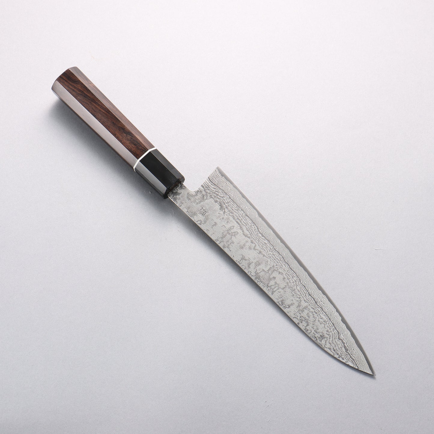 田中 誠貴 羽々斬 SG2 ダマスカス 牛刀包丁 210mm 黒檀柄 - 清助刃物