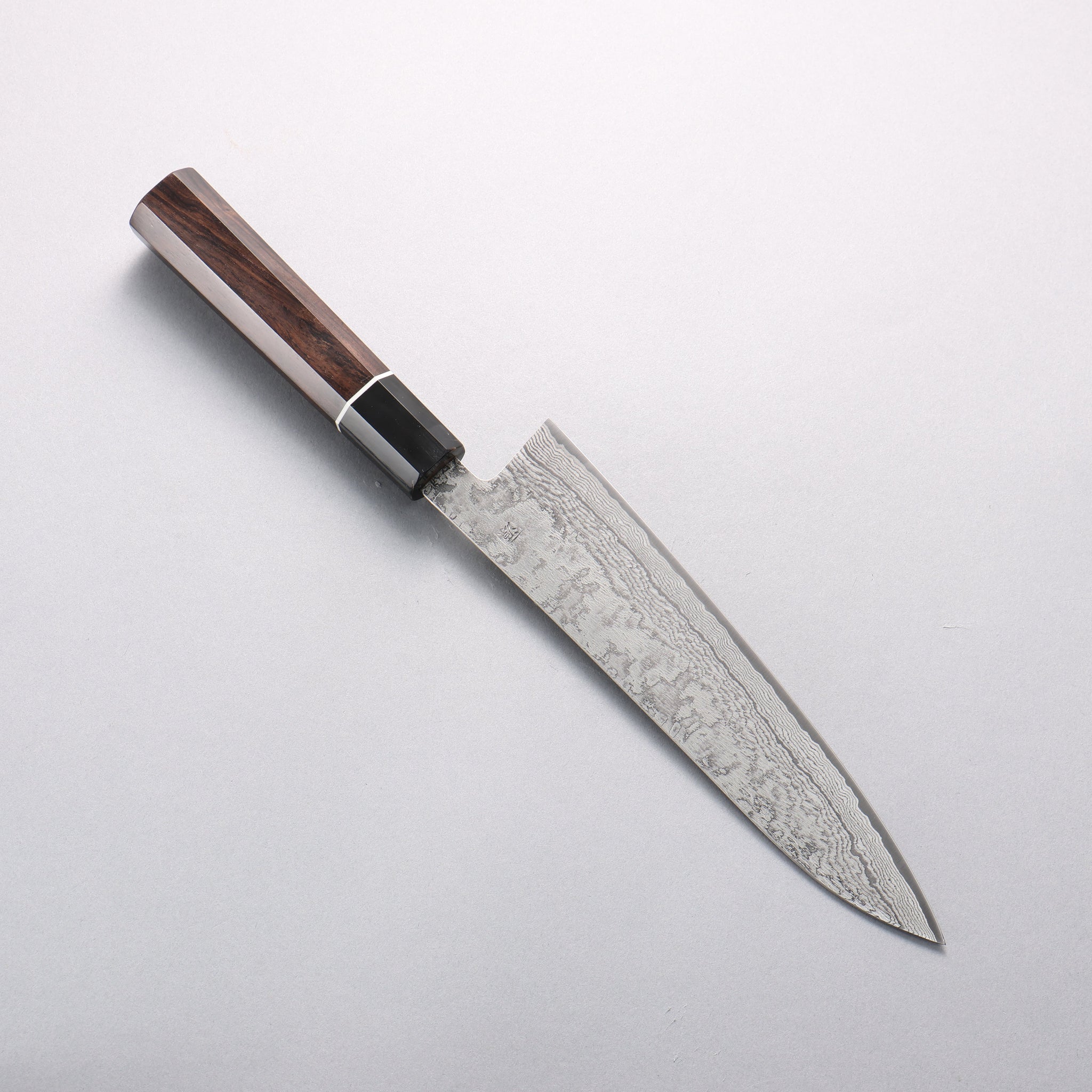 田中 誠貴 羽々斬 SG2 ダマスカス 牛刀包丁 210mm 黒檀柄 - 清助刃物