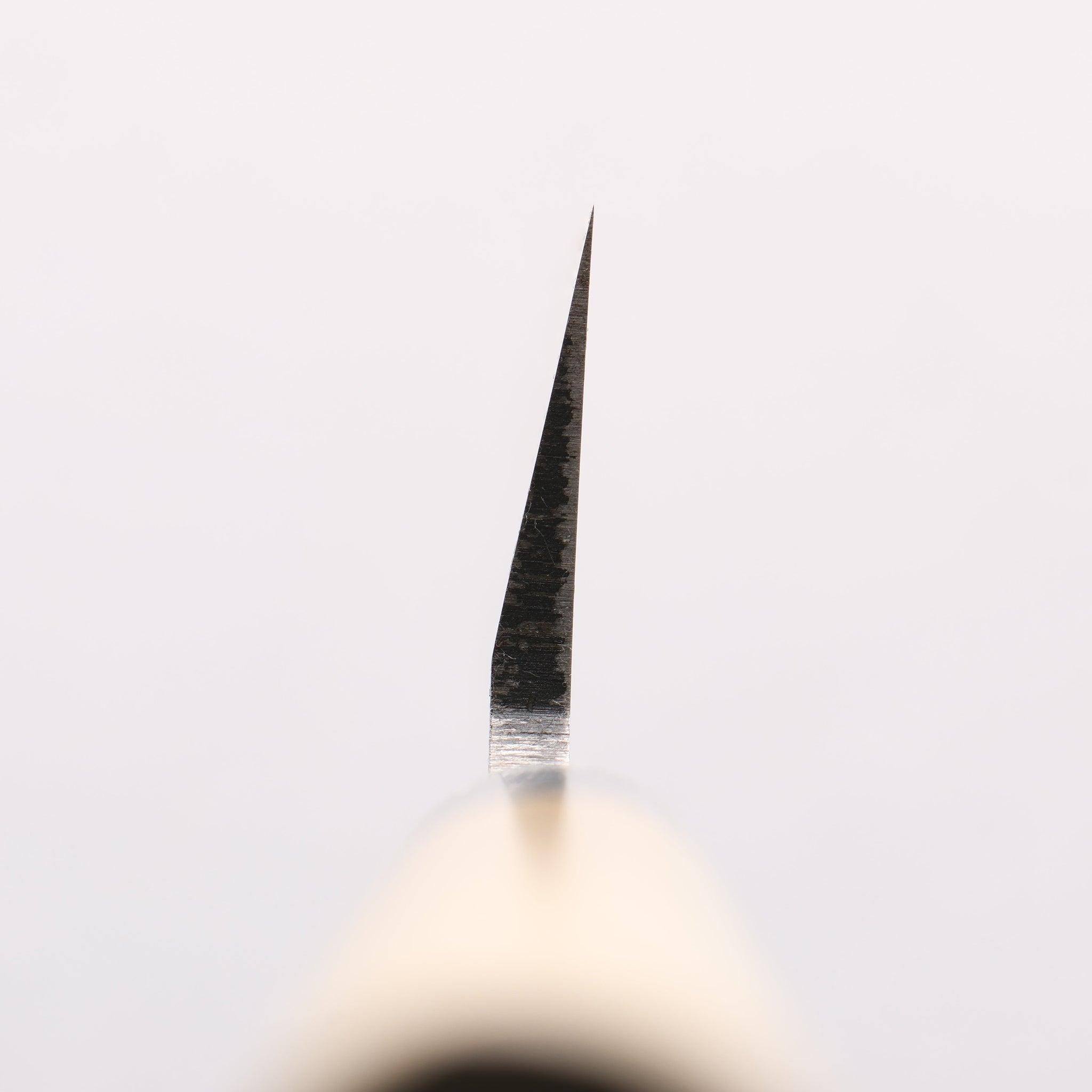 堺 孝行 霞研 白鋼 鎌形薄刃包丁 - 清助刃物