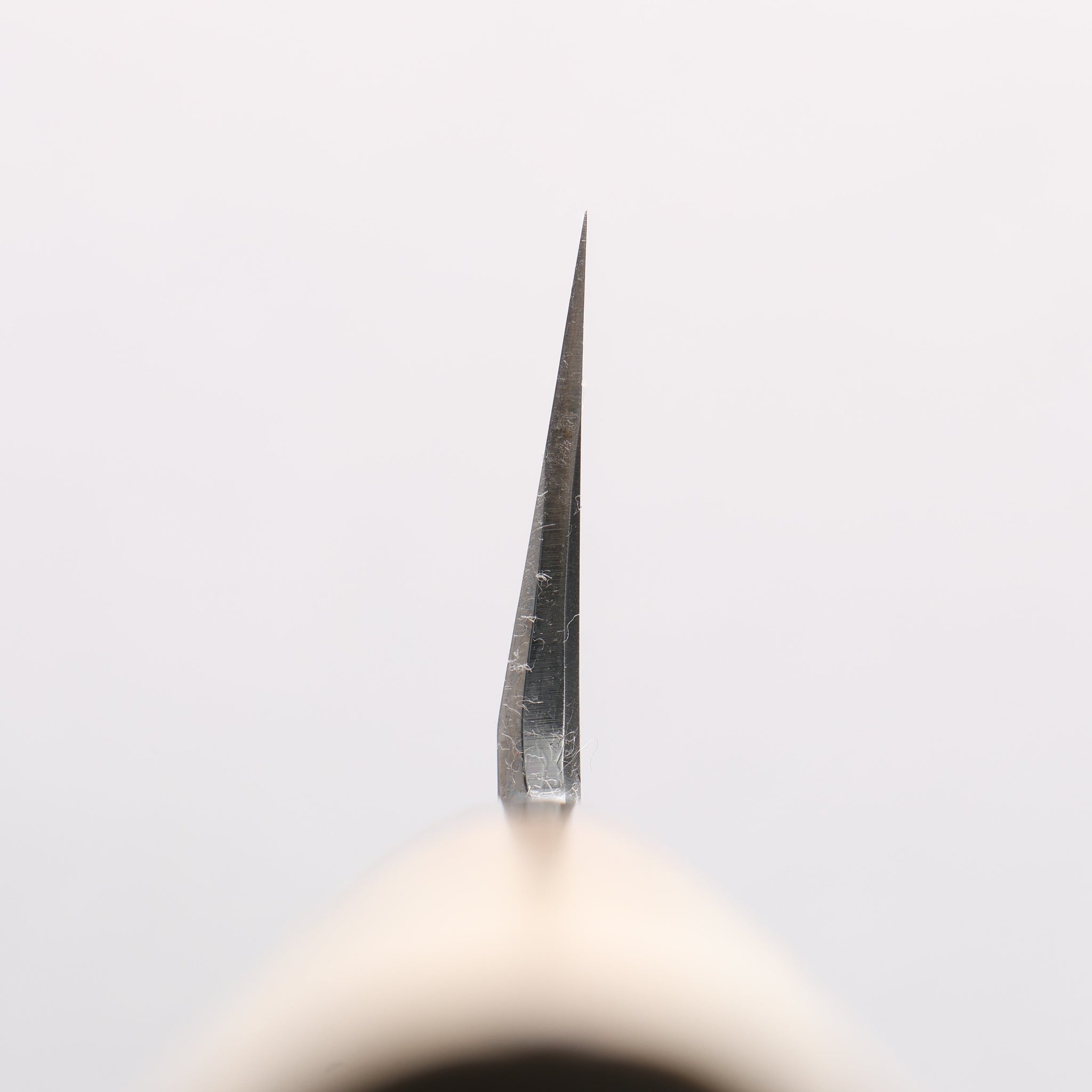 堺 孝行 白ニ鋼 鏡面仕上げ 鎌形薄刃包丁 - 清助刃物