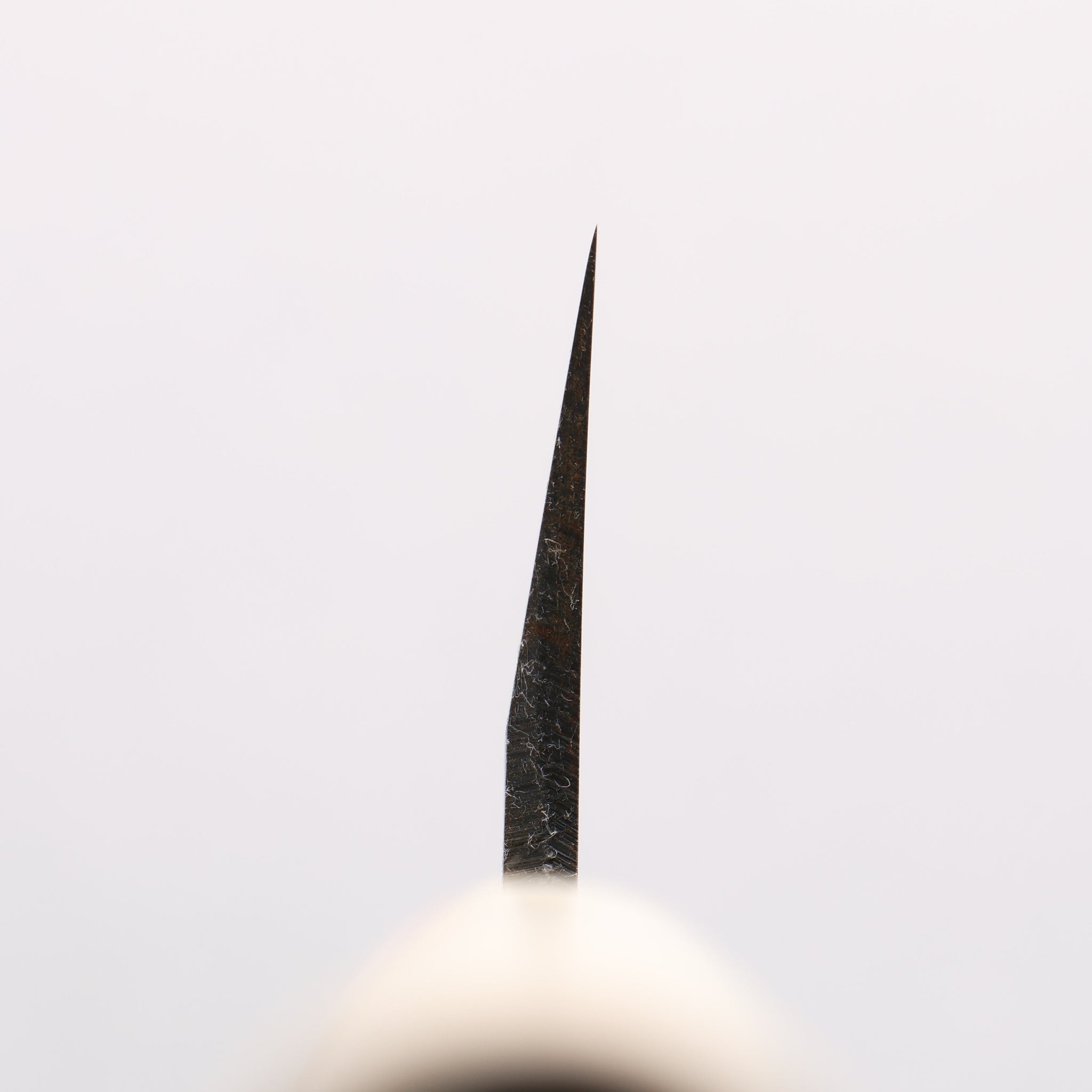 堺 孝行 霞研 白鋼 薄刃包丁 朴柄 - 清助刃物