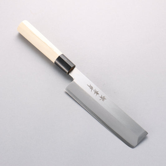 堺 孝行 INOX モリブデン鋼 薄刃包丁 180mm 朴柄 - 清助刃物
