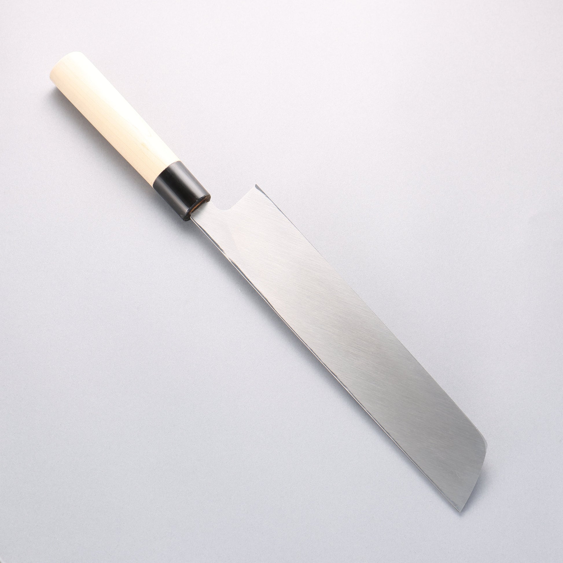 堺 孝行 霞研 白鋼 骨切包丁(鱧切り) 240mm 朴柄 - 清助刃物