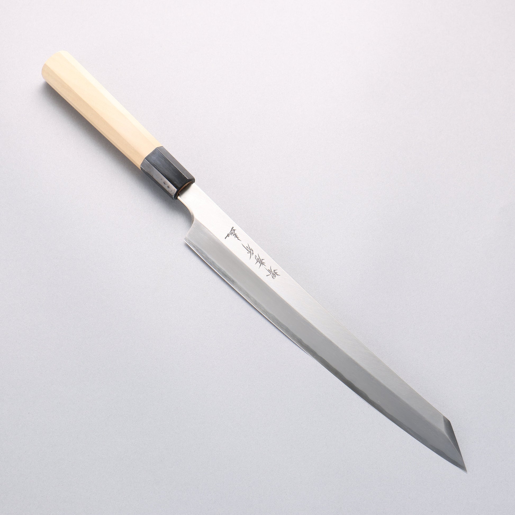 堺 孝行 シェフシリーズ 銀三鋼 切付柳刃包丁 270mm 朴柄 - 清助刃物