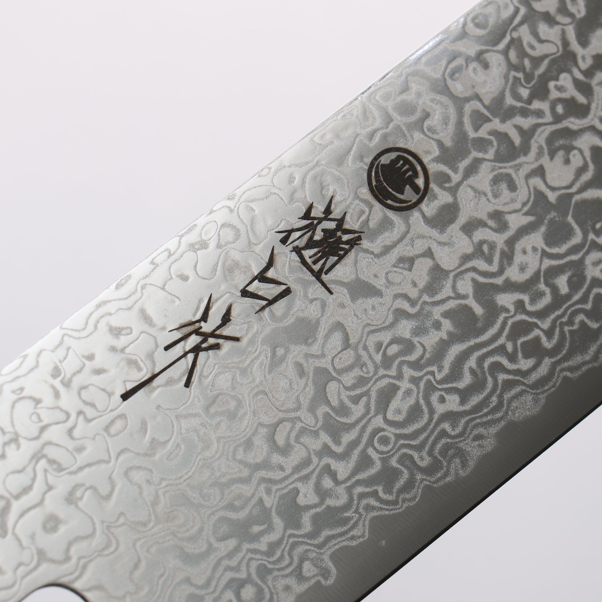 樋口 SG2 ダマスカス 磨き仕上げ 薄刃包丁 165mm 赤合板柄 - 清助刃物