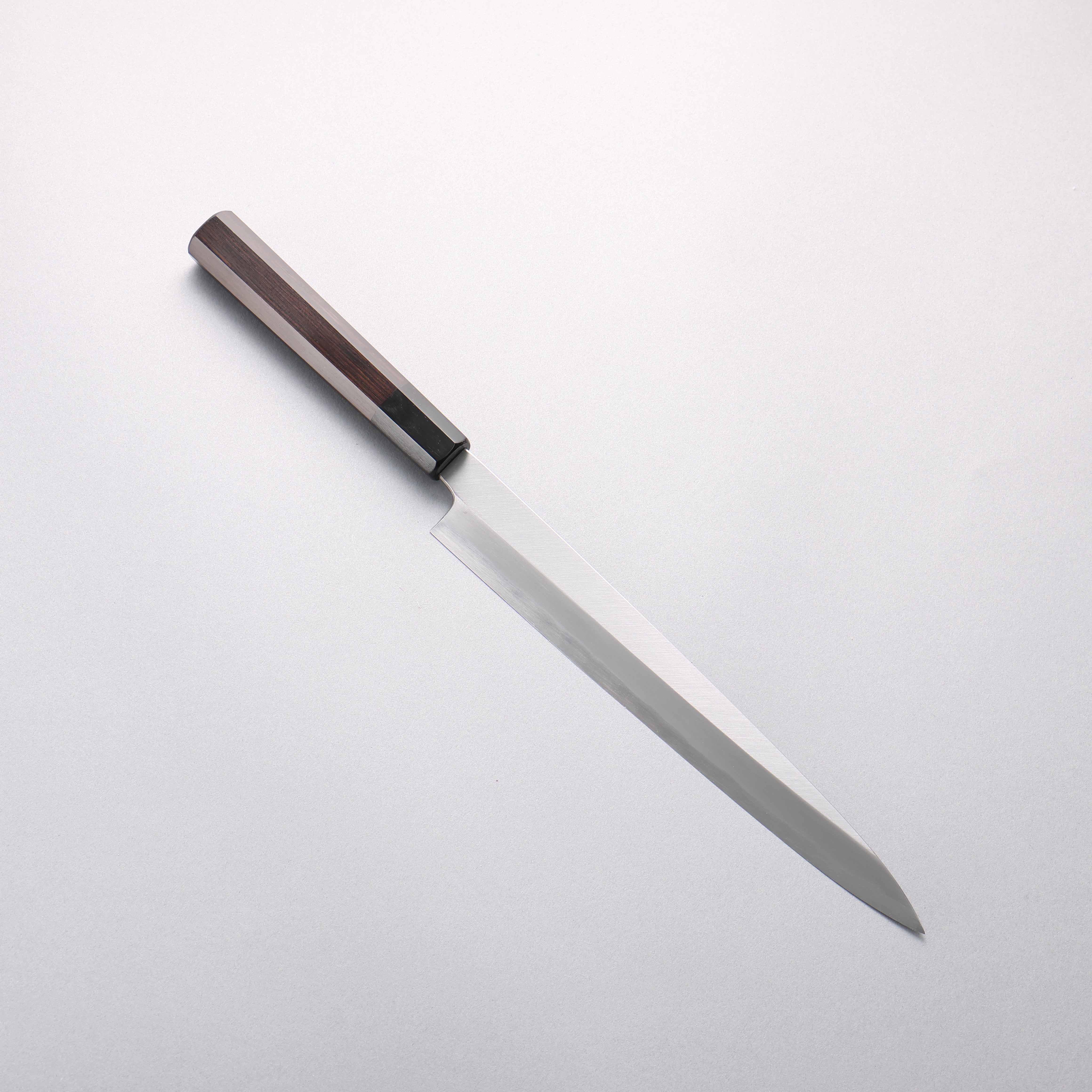 源 昭忠 青ニ鋼 柳刃包丁 240mm 黒檀柄 - 清助刃物
