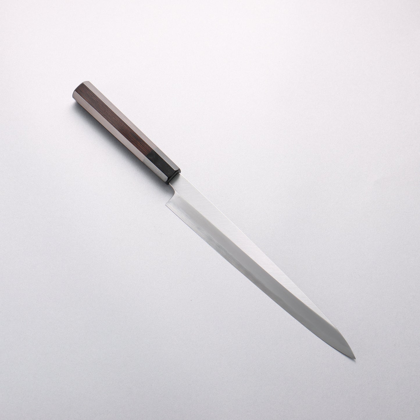 源 昭忠 青ニ鋼 柳刃包丁 240mm 黒檀柄 - 清助刃物