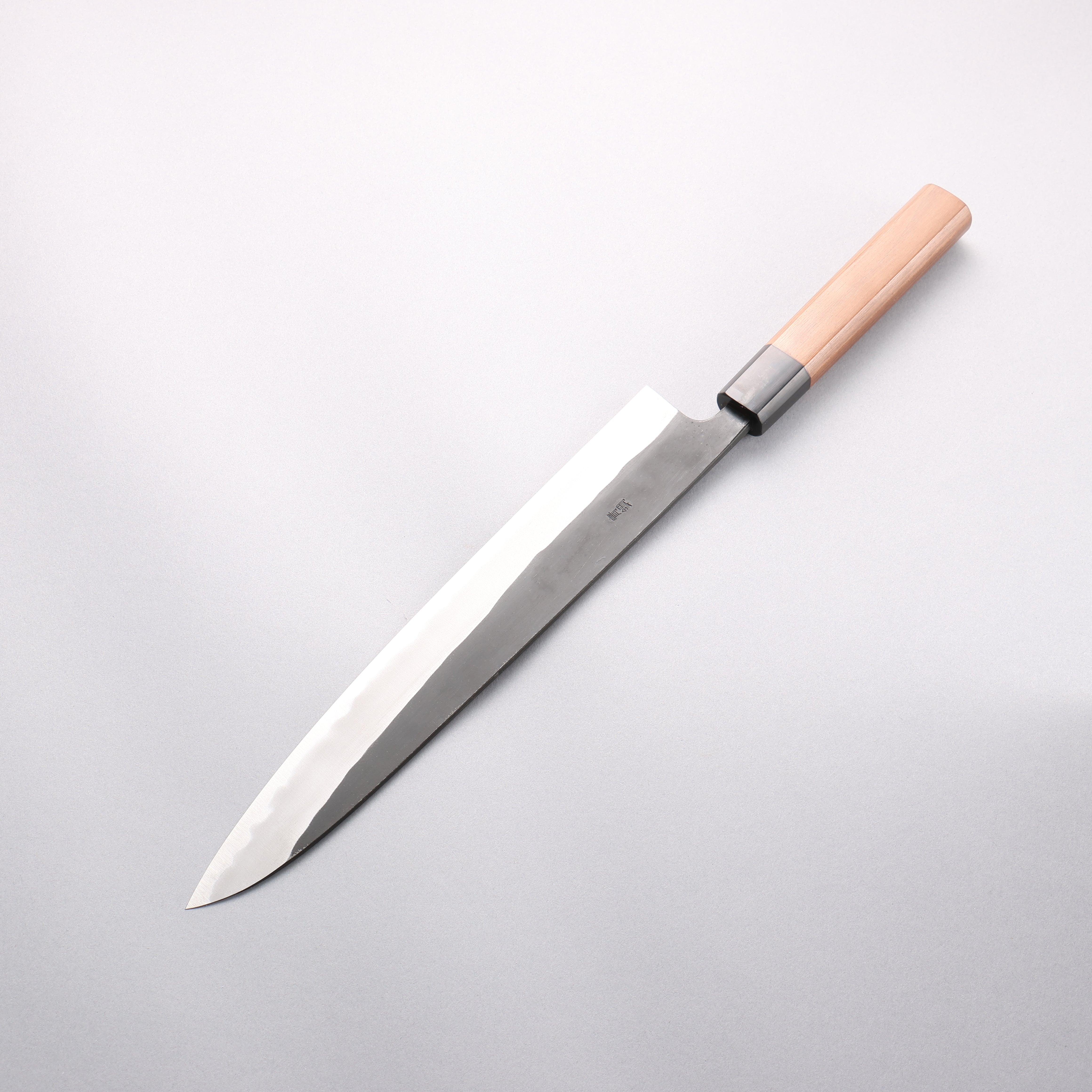 山本 直 青紙 黒打 筋引包丁 270mm ウォルナット柄 - 清助刃物